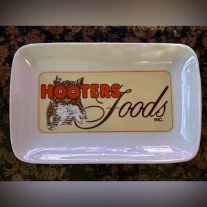 Hooters Rectangular Tray 6” x 9”